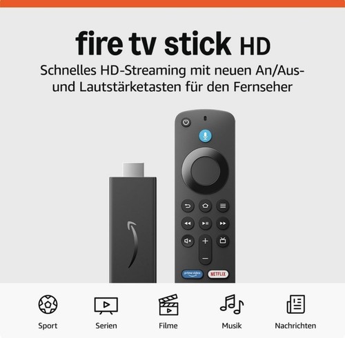 Amazon fire stick - stick, (3.