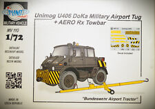 1:72 Planet models MV 110 Bundeswehr Unimog U406 DoKa Flughafen-Schlepper (Resin