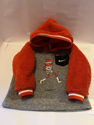 Nike monate hoody rot grau - nike,