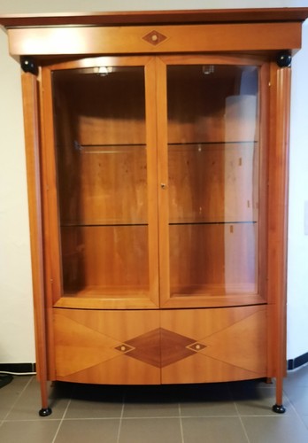 Vitrinenschrank kirschbaum - kirschbaum,