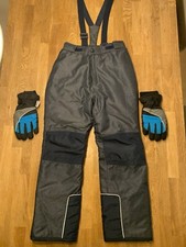 YIGGA Schneehose Skihose Winterhose Gr. 146 Handschuhe 3M Gr. 7-8