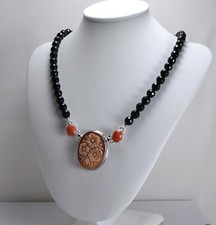 Silberkette 925 Mit Onyx