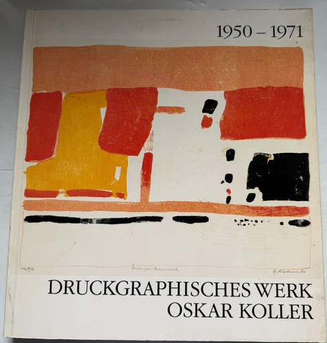 Oskar koller druckgraphisches - oskar,