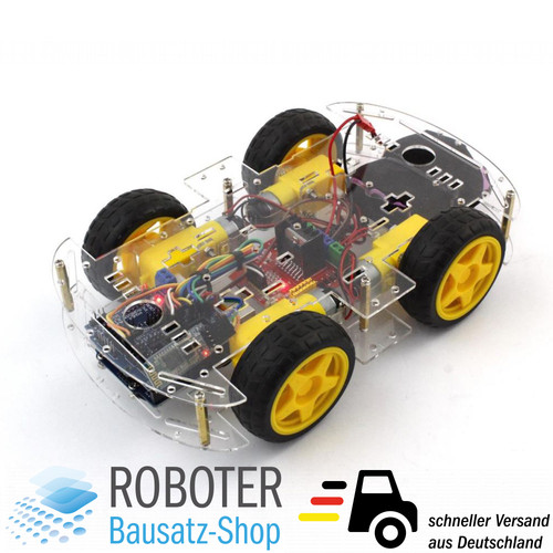 4wd smartcar roboter - smartcar, roboter-bausatz