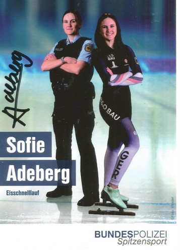 Sofie adeberg eisschnelllauf - ,