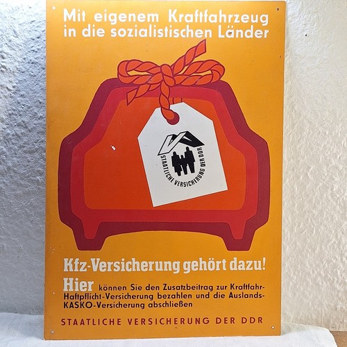 Seltenes altes ddr werbeschild - seltenes,