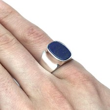 925 silber ring lapislazuli - 925,