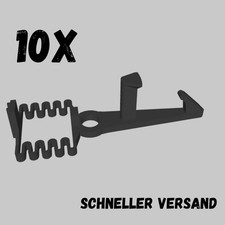 10x Kupplung passend für Playmobil Spur G LGB Eisenbahn - von Parture - NEU