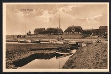 Ansichtskarte Hallig Oland, Am