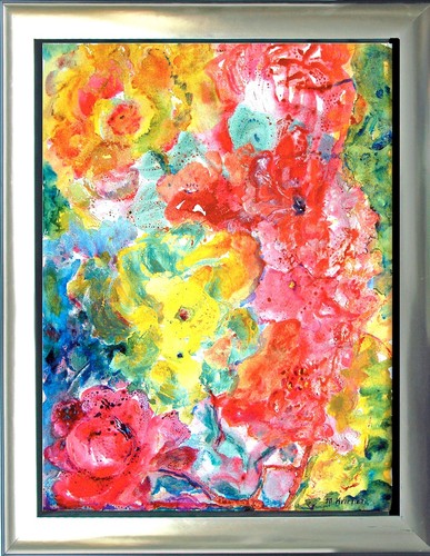 Blumen stilleben expressiv - blumen,