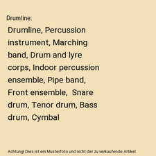 Drumline: Drumline, Schlaginstrument, Marching Band, Drum and Lyre Corps, 