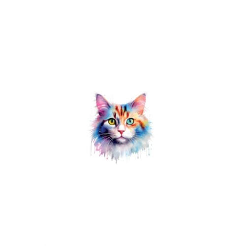 Panel mit katze jersey - panel, katze,