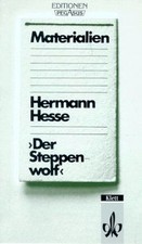 Der Steppenwolf. Materialien von Hermann Hesse | Buch | Zustand sehr gut