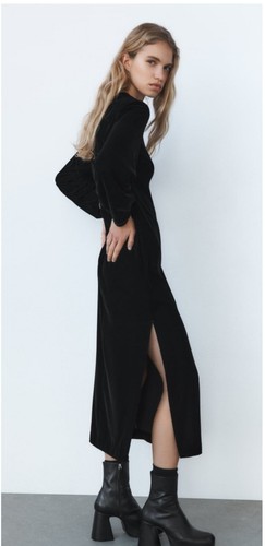 Zara kleid velvet - zara,