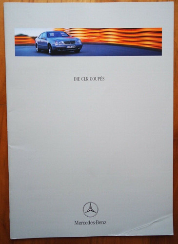 Prospekt mercedes clk - mercedes, coupé
