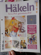 HÄKELN LEICHT GEMACHT Nr. 16 hachette Verlag Neuwertig neupreis 4,99€