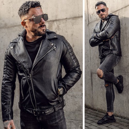 Jacke sweatjacke bikerjacke - jacke,