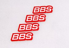 4x BBS Aufkleber/Sticker