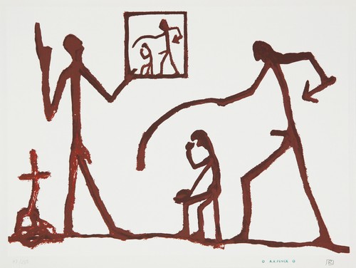Penck original - a., r.