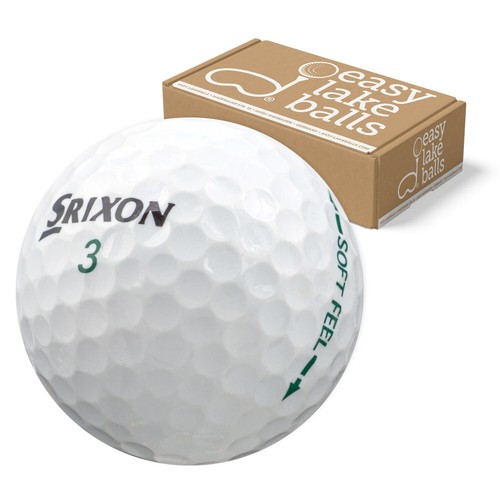 100 srixon soft feel - soft, lakeballs