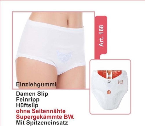 Damen slip aus 100 - x,