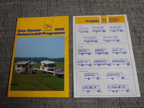 Hymer reisemobil prospekt - prospekt, +