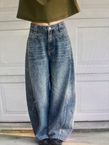 Retro loose fit denim - loose-fit,
