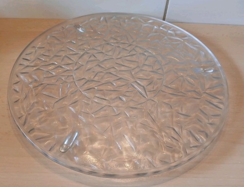 Vintage ddr glas - ddr, tortenplatte