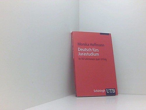 Deutsch fürs jurastudium in - fürs, jurastudium: