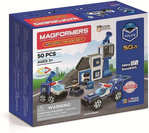 Magformers amazing police set - police,