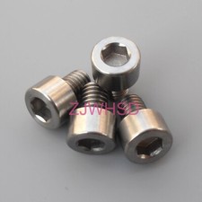 4pcs M6x8mm Titanium Hex