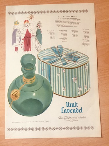 Orig reklame werbung 1954 - orig,