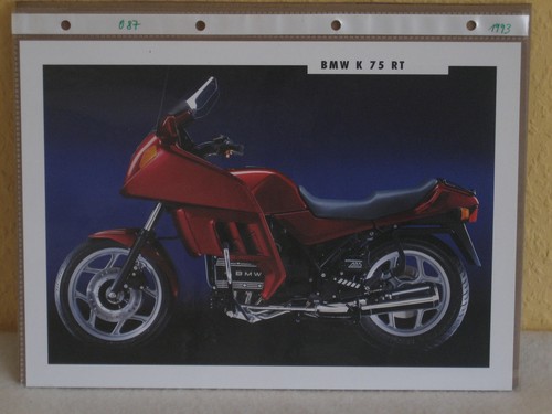 Motorrad prospektblatt bmw - prospektblatt, k