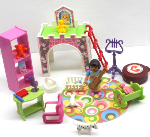 Kind mit kinderzimmer - kind, +