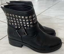 Boots bikerstiefel mit nieten - mit,