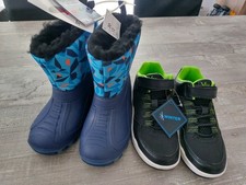 Neu 2 Paar Winterschuhe Boots blinkende Winterstiefel Gr. 30