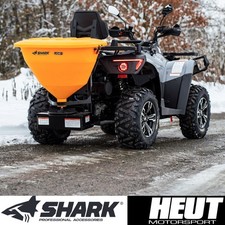 SHARK 100 kg ATV UTV Winterdienst Salzstreuer  Streuer Salz Granulat  Saatgut