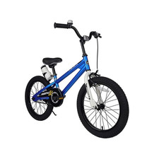 RoyalBaby Kinderfahrrad Rad BMX Freestyle Fahrrad 16 Zoll Blau Kinderrad 