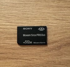Sony Memory Stick PRO Duo 512 MB MagicGate