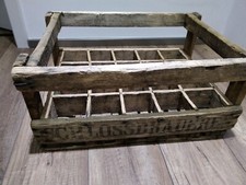 Holz Bierkasten Schlossbrauerei Schloss Bräu Brauerei Neunkirchen Saar  Saarland