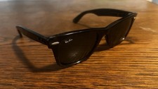 Ray-Ban Wayfarer Classic Sonnenbrille - Schwarz/Braun