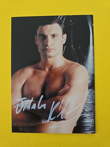 Vitali klitschko autogramm - vitali,
