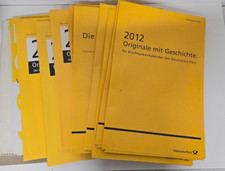 14x Deutsche Post Briefmarkenkalender Sammlung Philatelie Konvolut 1995 bis 2012