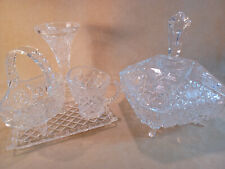 Bleikristall - Konvolut - Gebäckschale - Milch-Zucker Schale - Kerzenständer