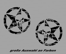 Stück skull aufkleber 6x6 - 2,