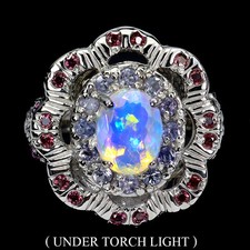 925 Sterling Silber Ring Oval