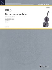 Perpetuum mobile, Op. 34 Score
