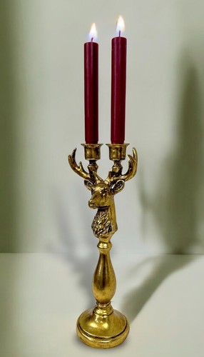 Kerzenständer leuchter hirsch - kerzenständer,