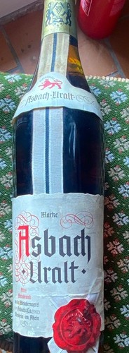 Asbach uralt weinbrand flasche - asbach,