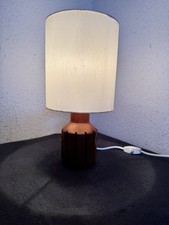 Teak Holz Lampe Design Lampe Tischlampe  Dänemark ?